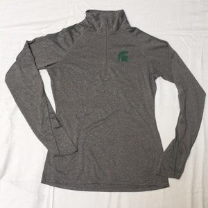 Women’s Michigan State University (MSU) half zip